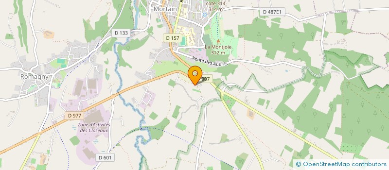 localisation de l'entreprise MADAME MARCEL BOURSIN  ROMAGNY FONTENAY