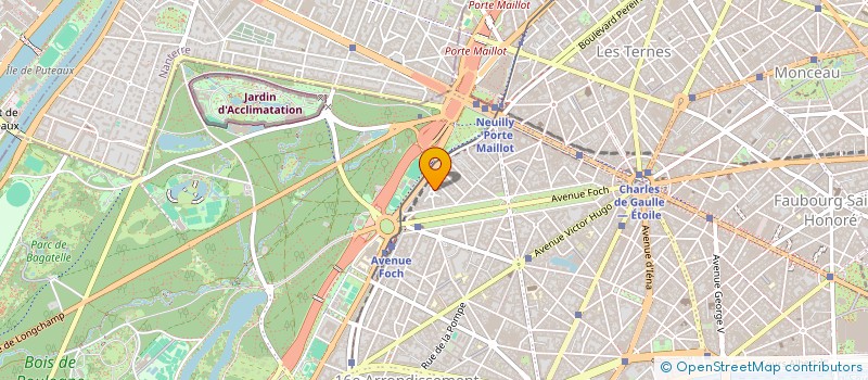 localisation de l'entreprise MADAME MARCEL PAGNOL  PARIS