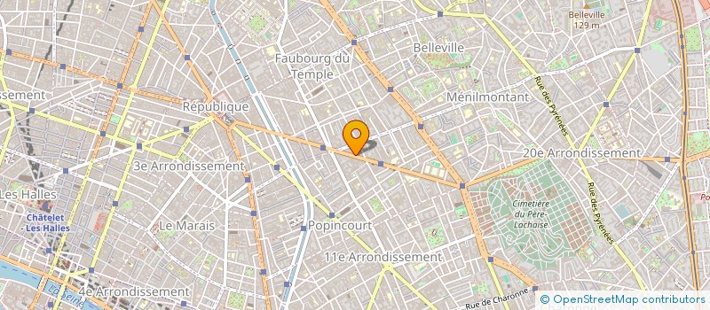 localisation de l'entreprise MADAME MARCELA ACEVEDO ROJAS  PARIS