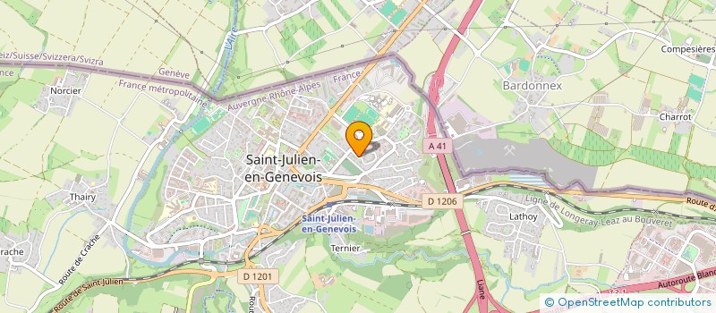 localisation de l'entreprise MADAME MARCELA BARBOSA DUPIM  SAINT-JULIEN-EN-GENEVOIS