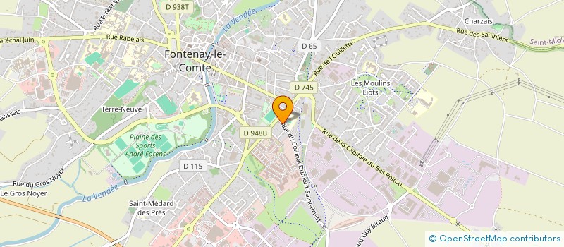 localisation de l'entreprise MADAME MARCELA BRETON à FONTENAY-LE-COMTE