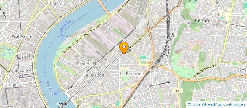 localisation de l'entreprise MADAME MARCELA CHAMON MOREIRA DE ABREU  BORDEAUX