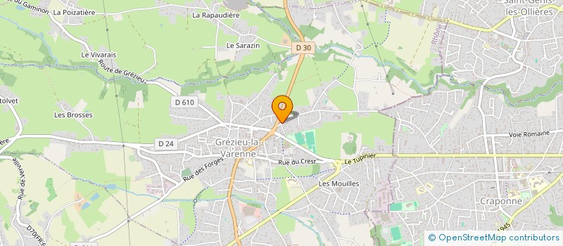 localisation de l'entreprise MADAME MARCELA FREIRE DE SOUZA  FRANCHEVILLE