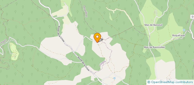 localisation de l'entreprise MADAME MARCELA ROJAS-PADGETT  CREGOLS