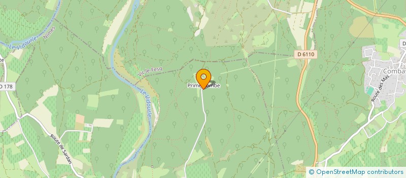 localisation de l'entreprise MADAME MARCELE CERVELLIN  FONTANES