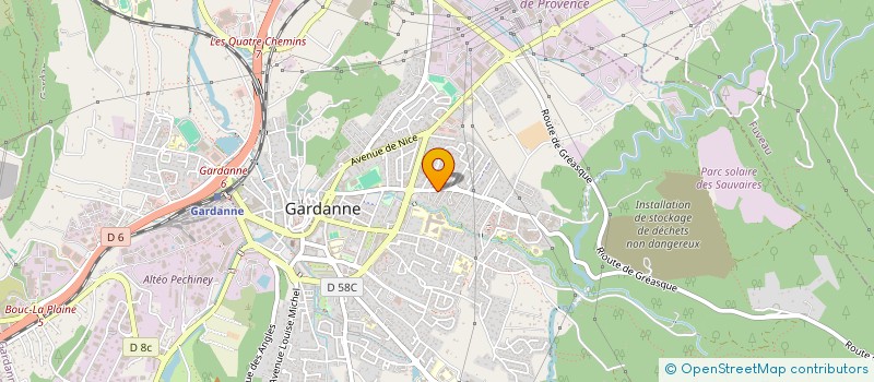 localisation de l'entreprise MADAME MARCELINA DE JESUS MATA GOUVEIA VIEIRA à GARDANNE