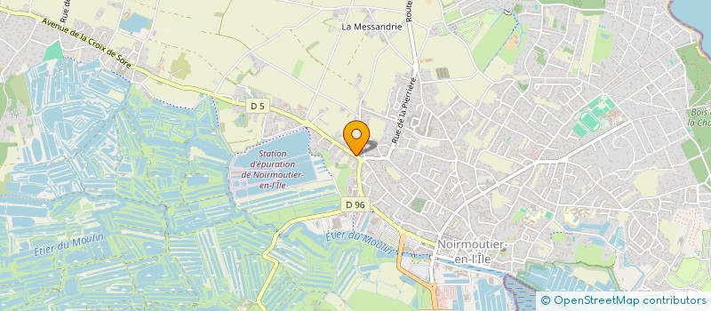 localisation de l'entreprise MADAME MARCELINE CHIFFOLON  NOIRMOUTIER-EN-L'ILE