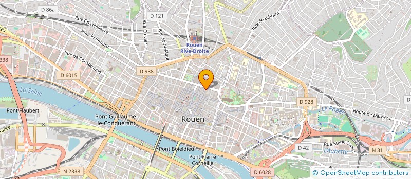 localisation de l'entreprise MADAME MARCELLE ALLIN à ROUEN