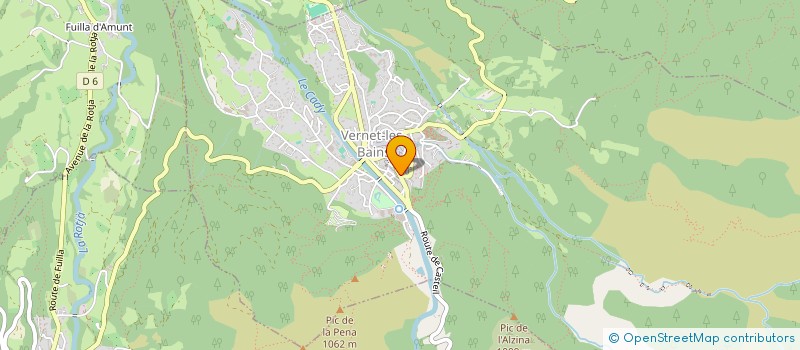 localisation de l'entreprise MADAME MARCELLE ANGELOTTI à VERNET-LES-BAINS