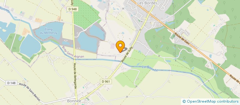 localisation de l'entreprise MADAME MARCELLE ARCHAMBAULT à LES BORDES