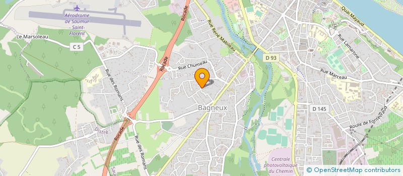 localisation de l'entreprise MADAME MARCELLE AUDOUIN à SAUMUR