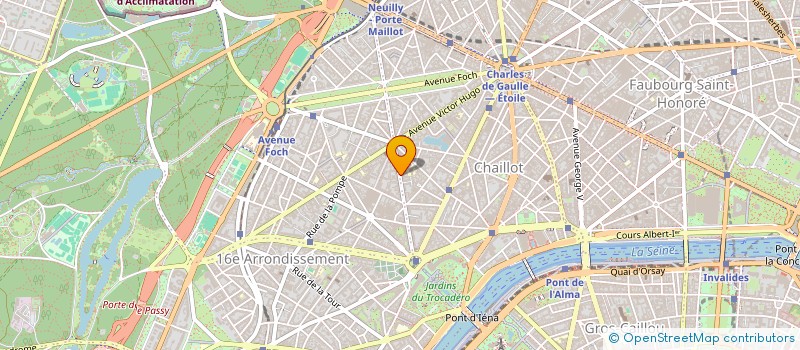 localisation de l'entreprise MADAME MARCELLE AUGUSTIN à PARIS
