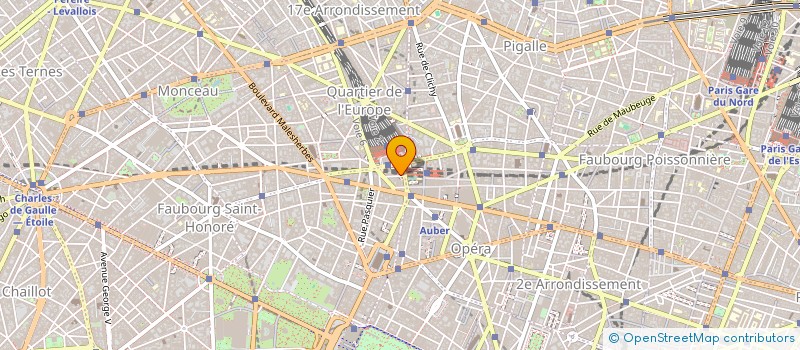 localisation de l'entreprise MADAME MARCELLE BAPTISTE à PARIS