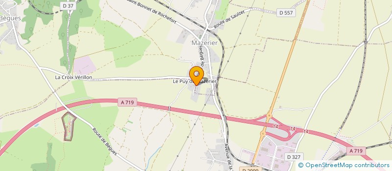 localisation de l'entreprise MADAME MARCELLE BARTHELAIX  MAZERIER