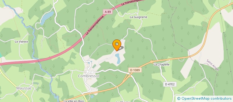 localisation de l'entreprise MADAME MARCELLE BELJONNE  COMBRESSOL