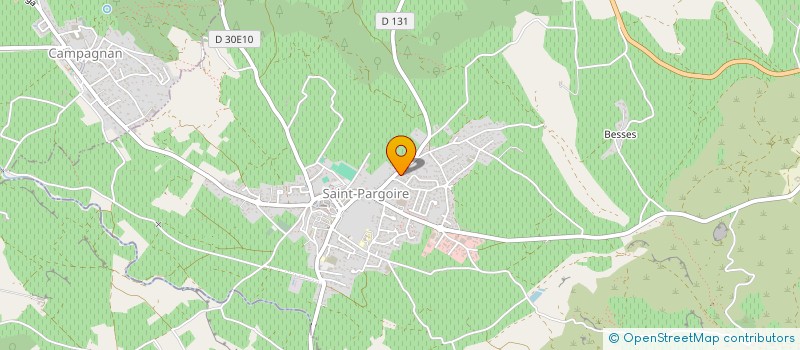 localisation de l'entreprise MADAME MARCELLE BENAU  SAINT-PARGOIRE