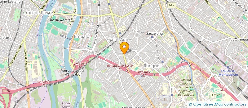 localisation de l'entreprise MADAME MARCELLE BENICHOU à TOULOUSE