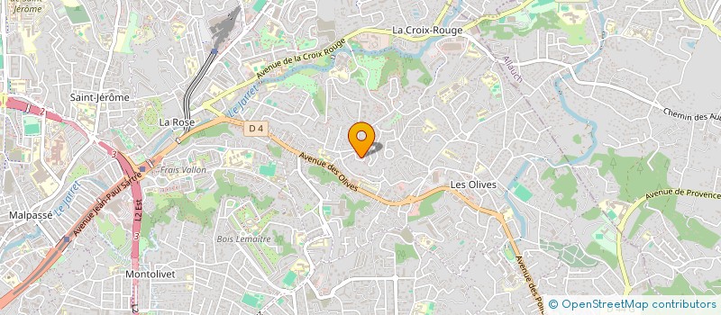 localisation de l'entreprise MADAME MARCELLE BLANC à MARSEILLE