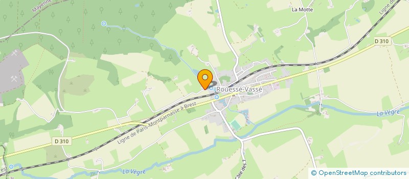 localisation de l'entreprise MADAME MARCELLE BOURDAIS  LE GREZ