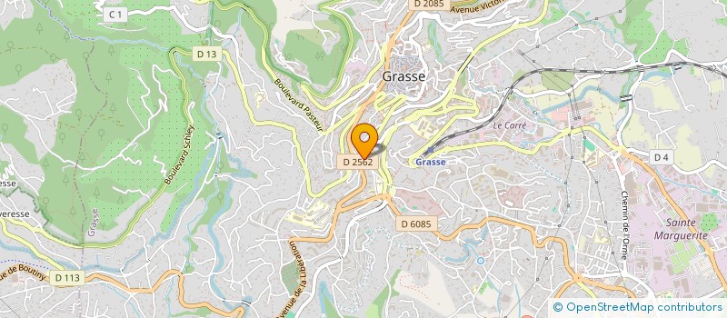 localisation de l'entreprise MADAME MARCELLE BOURRIER à GRASSE