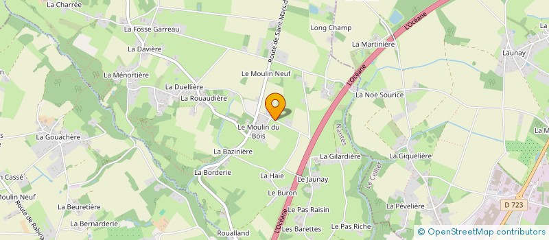 localisation de l'entreprise MADAME MARCELLE BOUTIN à THOUARE-SUR-LOIRE
