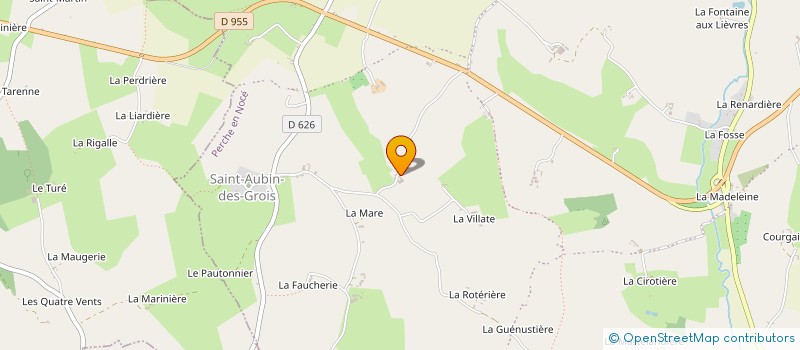 localisation de l'entreprise MADAME MARCELLE BOUVIER à PERCHE-EN-NOCE