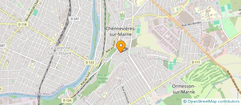 localisation de l'entreprise MADAME MARCELLE BREA à CHENNEVIERES-SUR-MARNE