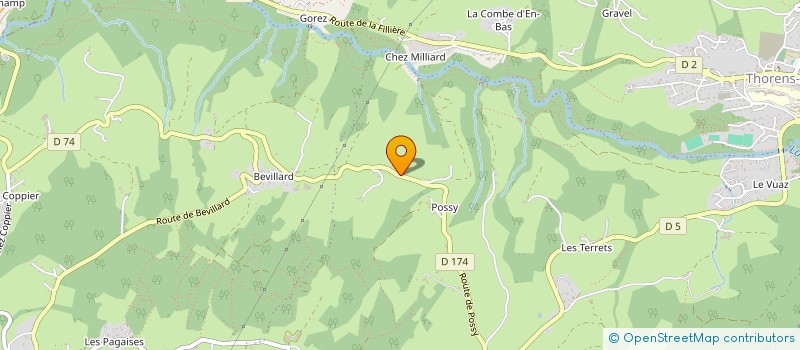 localisation de l'entreprise MADAME MARCELLE CARQUILLAT à FILLIERE