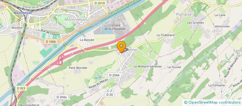 localisation de l'entreprise MADAME MARCELLE CHAIGNE à CHIGNIN