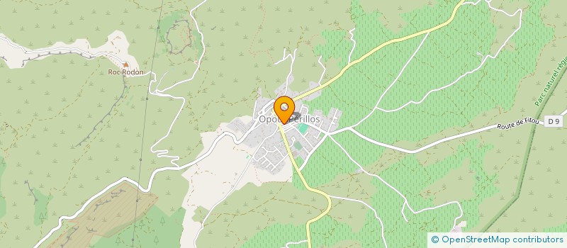 localisation de l'entreprise MADAME MARCELLE CHALUREAU  OPOUL-PERILLOS