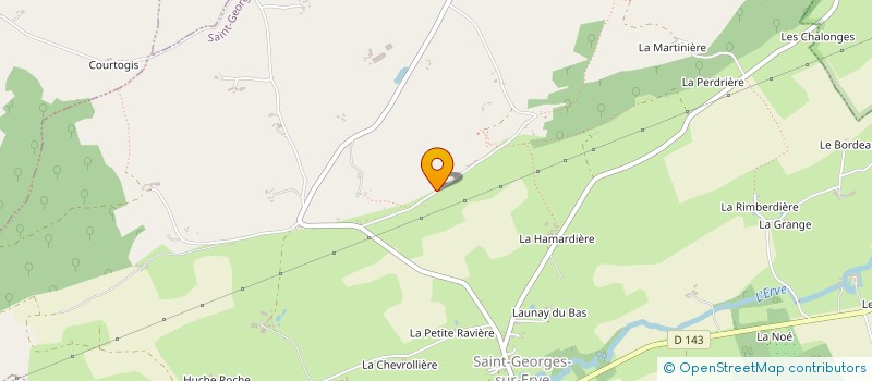 localisation de l'entreprise MADAME MARCELLE CHESNEL à SAINT-GEORGES-SUR-ERVE