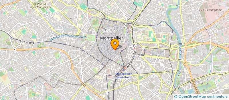 localisation de l'entreprise MADAME MARCELLE CORNIER à MONTPELLIER