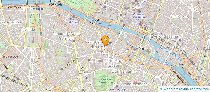 localisation de l'entreprise MADAME MARCELLE COUETMEUR à PARIS