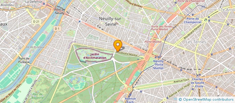 localisation de l'entreprise MADAME MARCELLE COUTTE à NEUILLY-SUR-SEINE