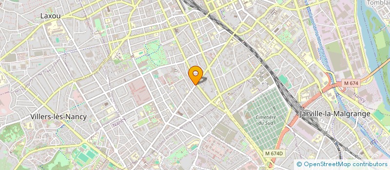 localisation de l'entreprise MADAME MARCELLE DEBONA  NANCY