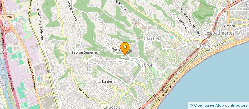 localisation de l'entreprise MADAME MARCELLE DESPOUX  NICE