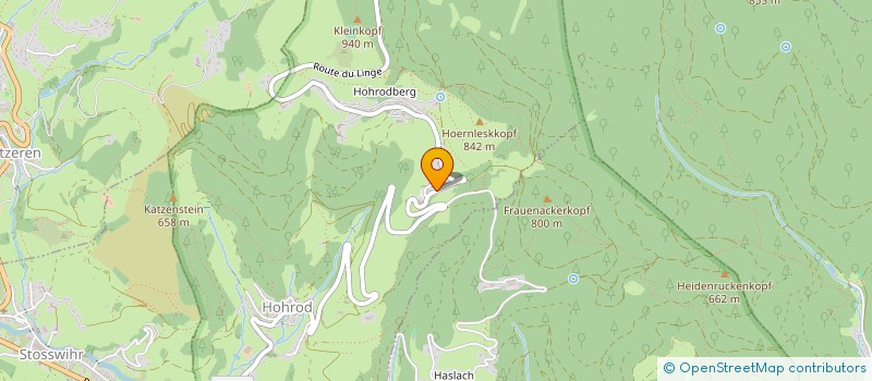 localisation de l'entreprise MADAME MARCELLE DIETRICH  HOHROD