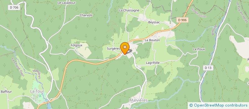 localisation de l'entreprise MADAME MARCELLE DUCAT  MALVIERES