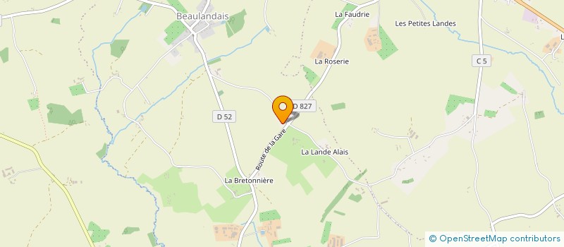 localisation de l'entreprise MADAME MARCELLE DUPIN à CEAUCE