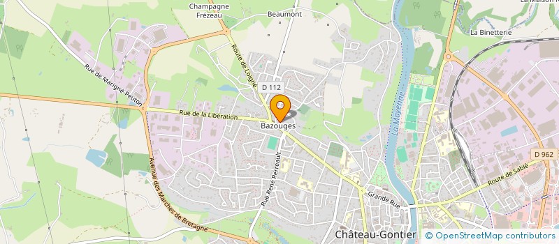 localisation de l'entreprise MADAME MARCELLE EUCHELOUP  CHATELAIN