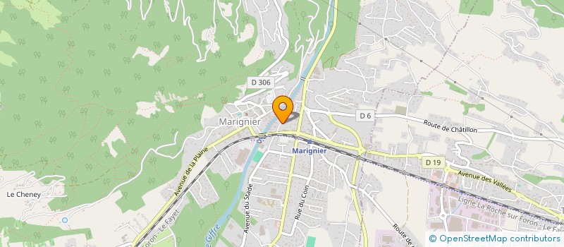 localisation de l'entreprise MADAME MARCELLE FELTIN à MARIGNIER