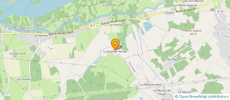 localisation de l'entreprise MADAME MARCELLE FRESNEAU à AVOINE