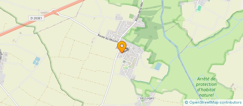 localisation de l'entreprise MADAME MARCELLE GANDOUET  VERINES