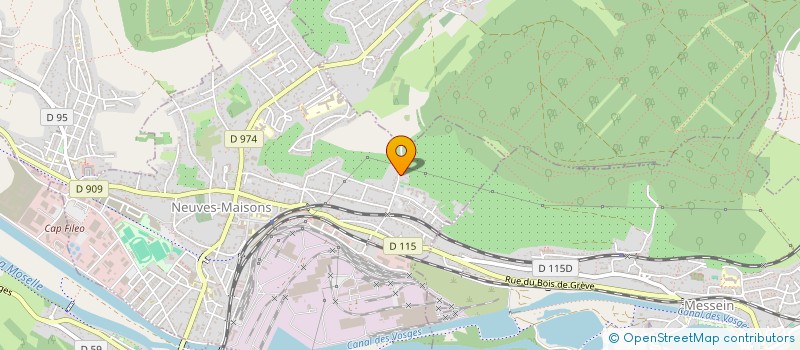 localisation de l'entreprise MADAME MARCELLE GOLETTE  NEUVES-MAISONS