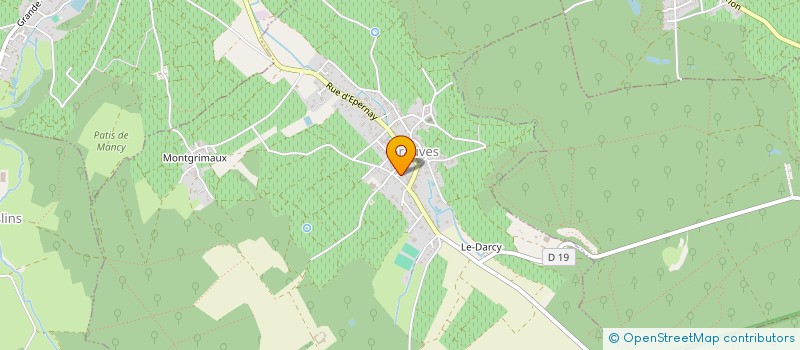 localisation de l'entreprise MADAME MARCELLE GORY  GRAUVES