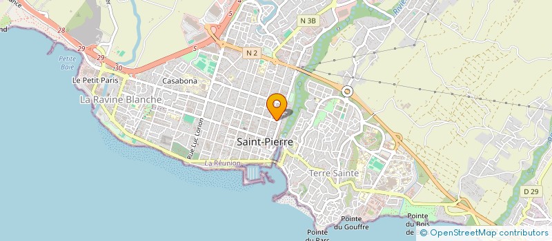 localisation de l'entreprise MADAME MARCELLE GUIDICELLI à SAINT-PIERRE