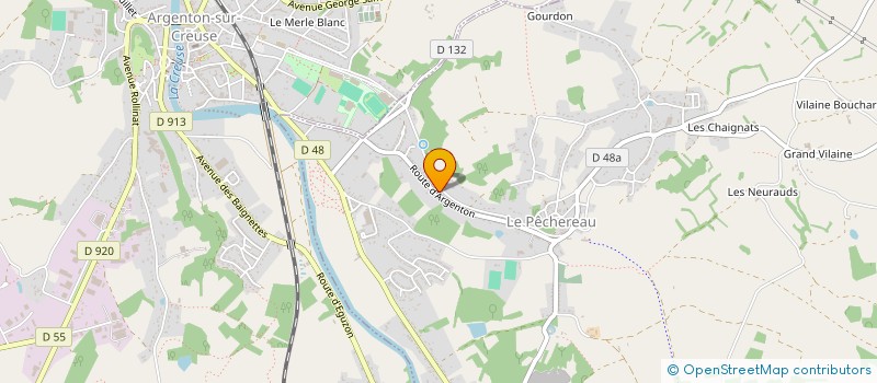 localisation de l'entreprise MADAME MARCELLE GUILBAUD à BOUESSE