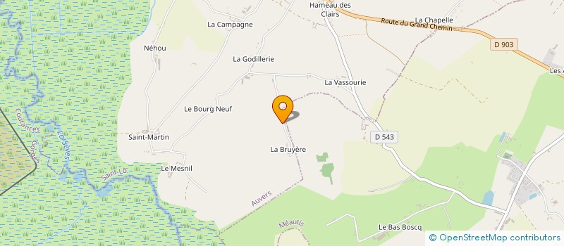 localisation de l'entreprise MADAME MARCELLE HOREL à AUVERS