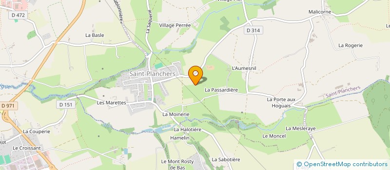 localisation de l'entreprise MADAME MARCELLE HOUSSIN  YQUELON