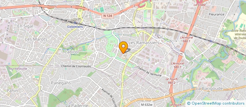 localisation de l'entreprise MADAME MARCELLE KEPDIP NINAKWA à COLOMIERS